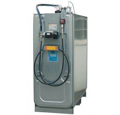 Produktbild CEMO Schmierstoff Kompaktanlage ECO für UNI 1500 mit Schlauchhalter