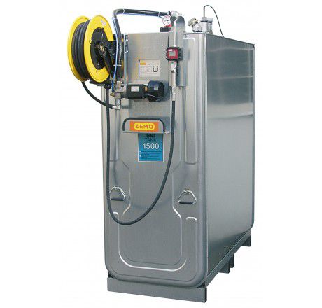 Produktbild CEMO Schmierstoff Kompaktanlage ECO für UNI 1500 mit offenem Aufroller