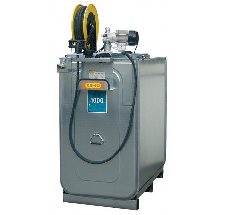 Produktbild CEMO Schmierstoff Kompaktanlage ECO für UNI 750 mit offenem Aufroller