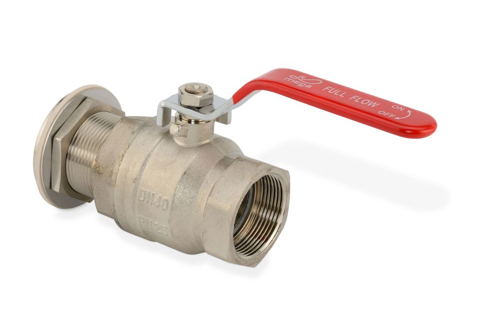 Produktbild Cemo Messing Kugelhahn 1 1/2 Zoll IG