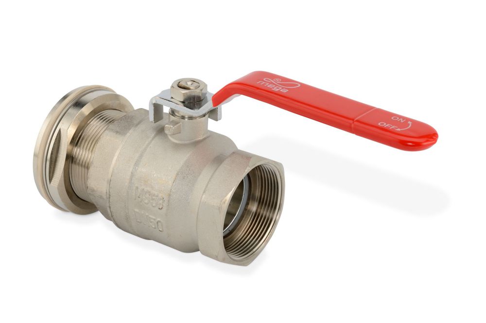 Produktbild Cemo Messing Kugelhahn 2 Zoll IG