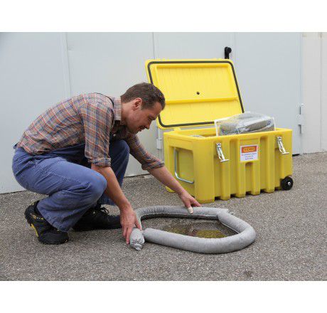 Produktbild CEMO Cemsorb Universal grau Notfall Trolley