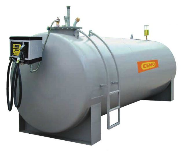 Produktbild CEMO Stahltank mit Elektropumpe CUBE 70 MC50 4.000 l
