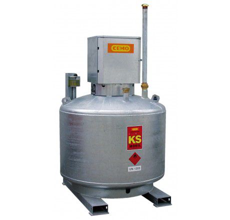 Produktbild CEMO KS Mobil Tank 400l doppelwandig verzinkt