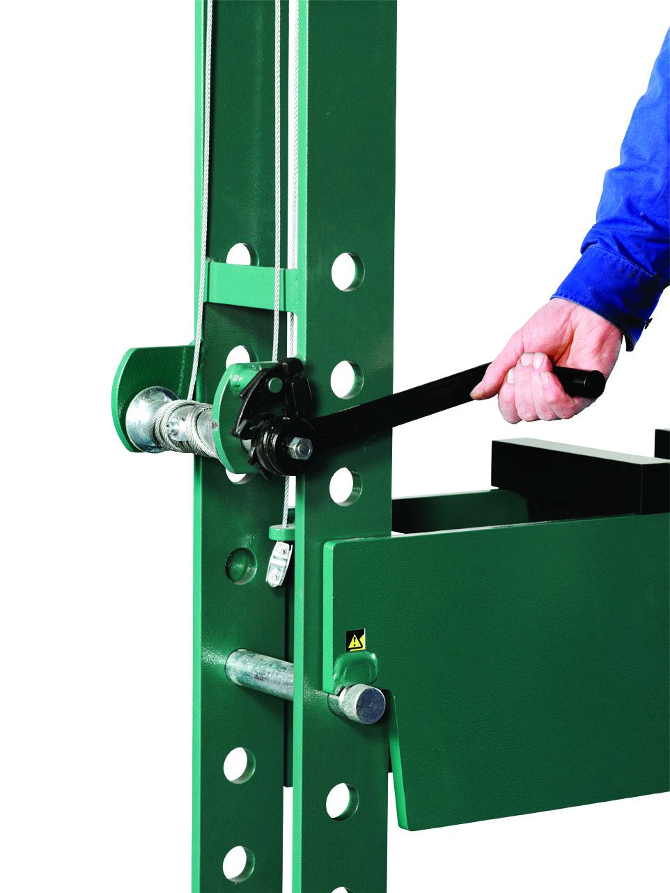 Produktbild Compac Werkstattpresse HP70 m. Handpumpe 70t - Details bild 3