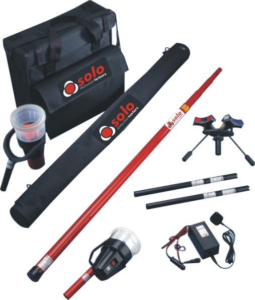 Produktbild Solo Prüf Set Solo 822 für Rauchmelder und Wärmemelder bis 6 Meter