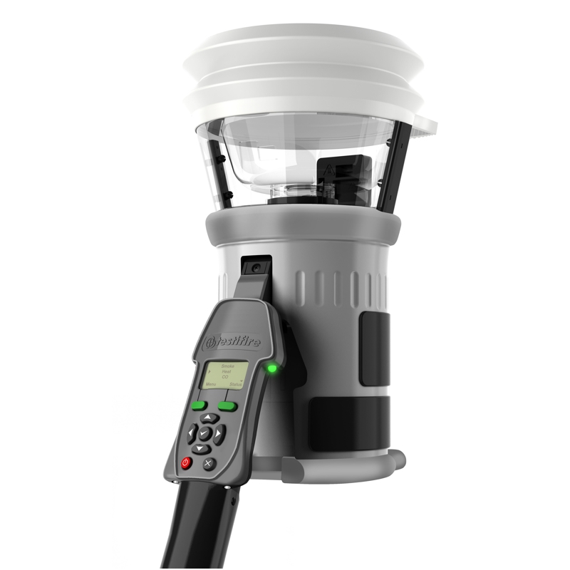 Produktbild TESTIFIRE 2000 Prüfkopf für Rauch Wärme und CO Melder Tests