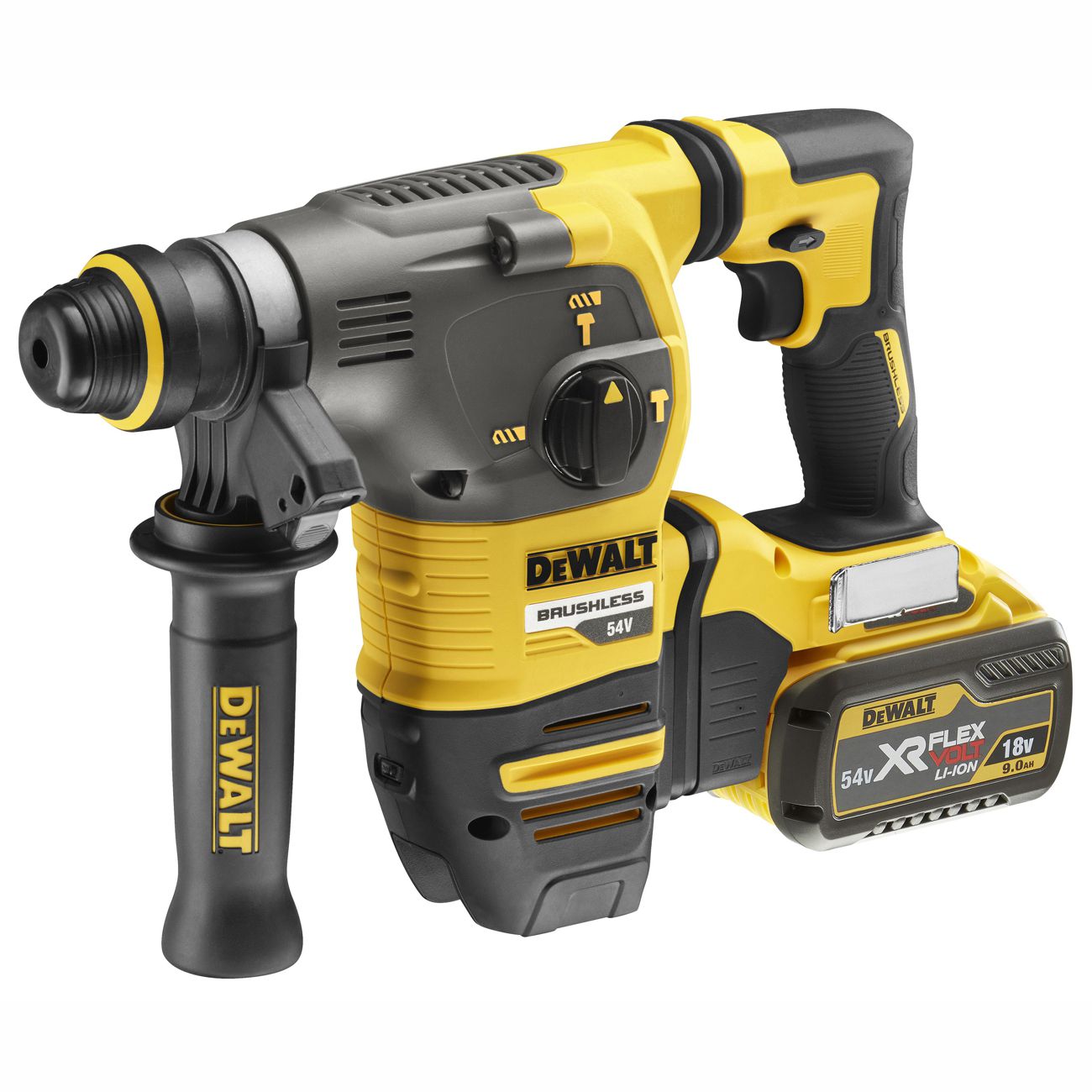 Produktbild DeWalt Akku Kombihammer SDS-Plus 54V XR FLEXVOLT 30mm 3,5 Joule, UTC
