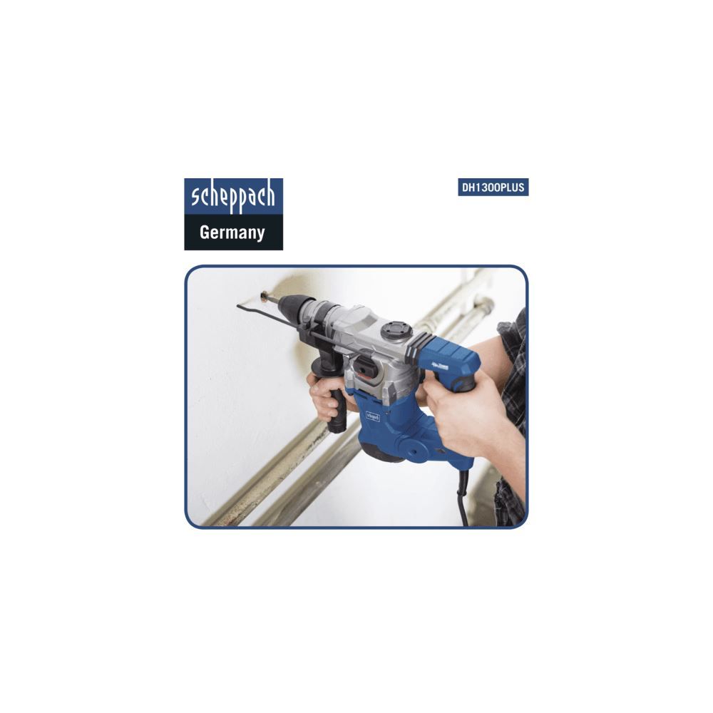 Produktbild SCHEPPACH Bohrhammer DH1300Plus mit SDS-Plus Aufnahme bild 5