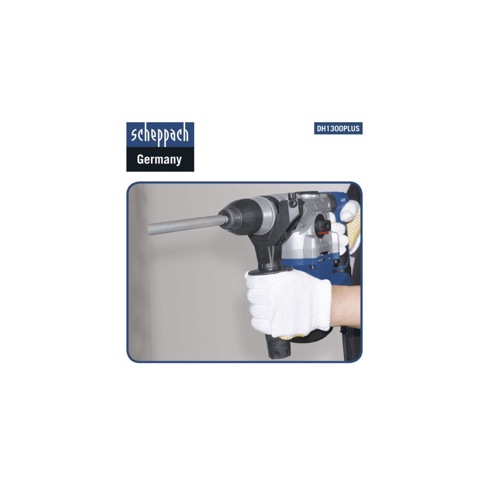 Produktbild SCHEPPACH Bohrhammer DH1300Plus mit SDS-Plus Aufnahme bild 6