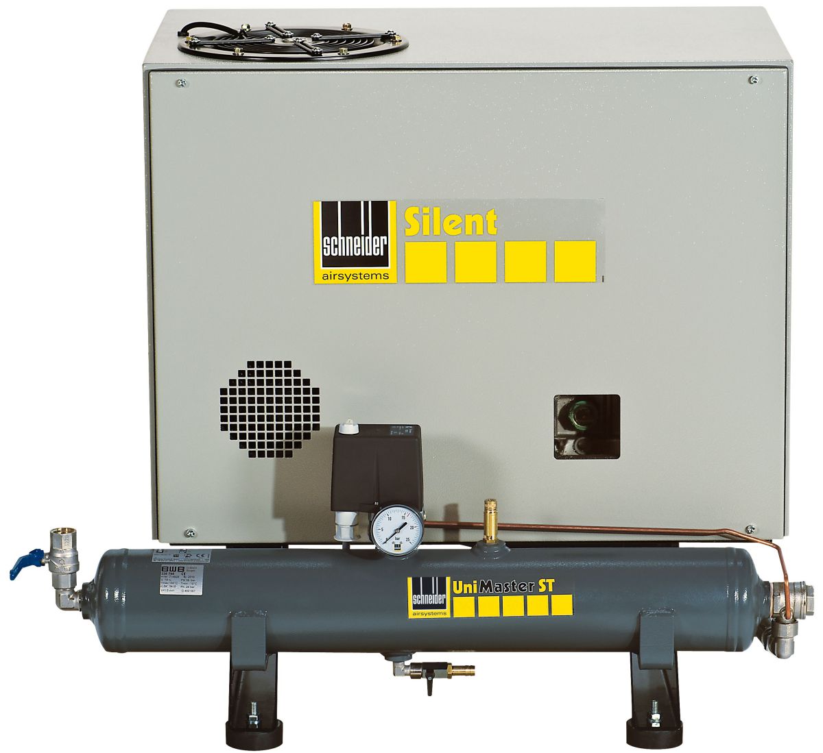 Produktbild Schneider Kolbenkompressor UniMaster STB Silent UNM STB 580-15-10 XS