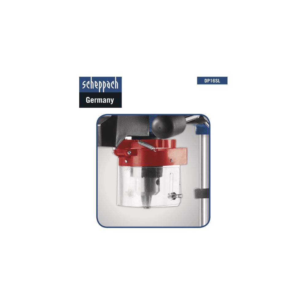 Produktbild SCHEPPACH Bohrmaschine Tischbohrmaschine DP16SL 230V 50Hz 550W 16mm bild 3