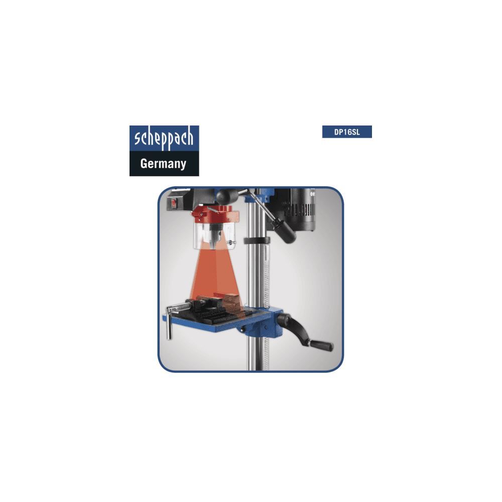 Produktbild SCHEPPACH Bohrmaschine Tischbohrmaschine DP16SL 230V 50Hz 550W 16mm bild 5