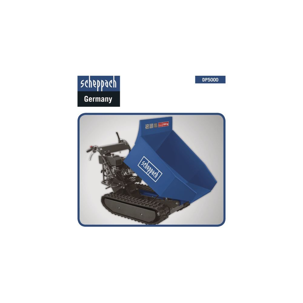 Produktbild SCHEPPACH Dumper DP5000 Raddumper 6.5PS 500kg bild 3