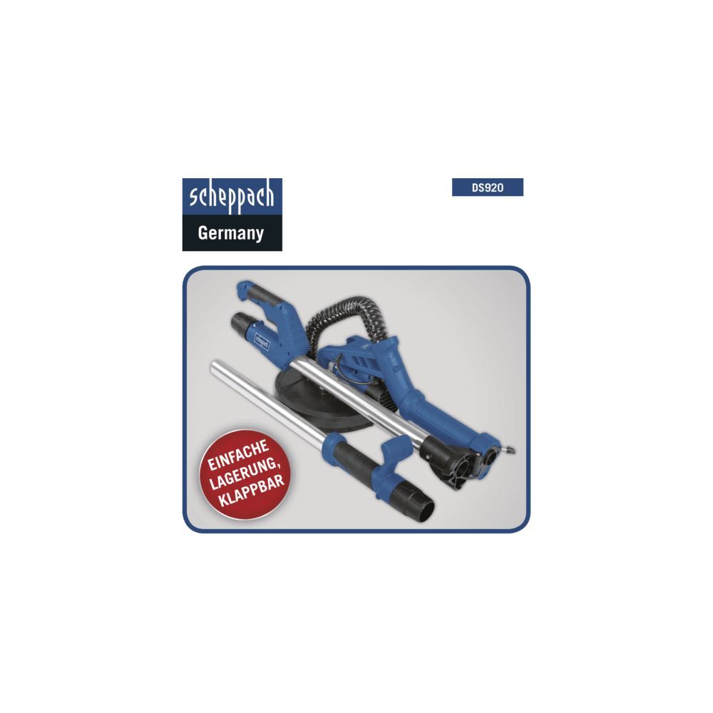 Produktbild SCHEPPACH Wand- und Deckenschleifer DS920 230V 50Hz 710W bild 8