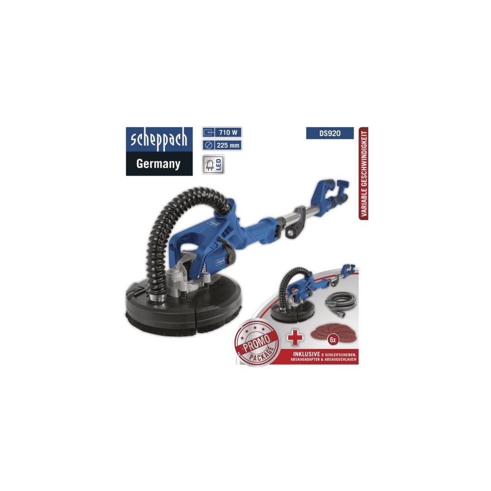 Produktbild SCHEPPACH Wand- und Deckenschleifer DS920 230V 50Hz 710W bild 9