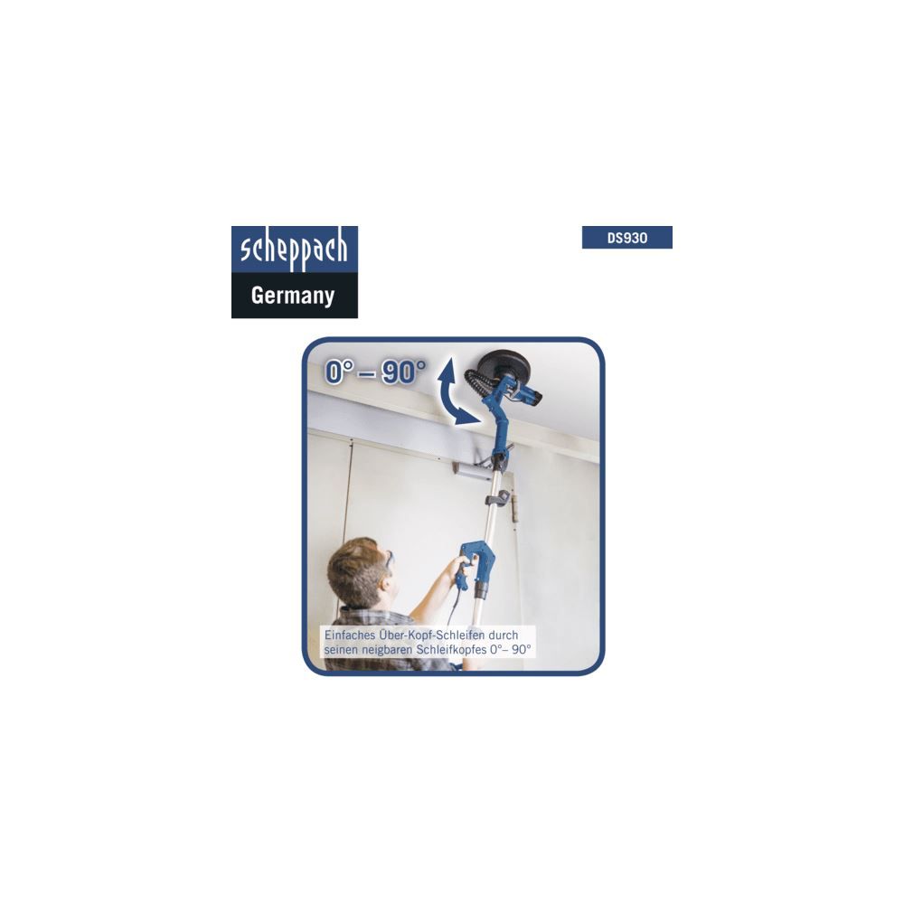 Produktbild SCHEPPACH Wand- und Deckenschleifer DS930 230V 50Hz 710W bild 4