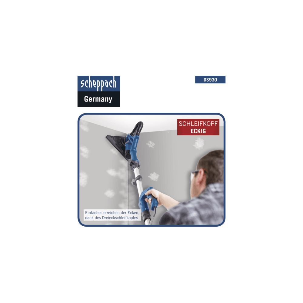 Produktbild SCHEPPACH Wand- und Deckenschleifer DS930 230V 50Hz 710W bild 7