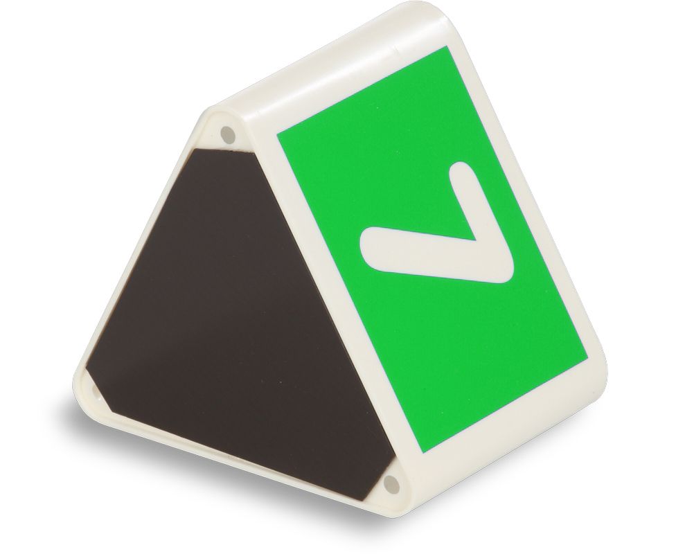 Produktbild Eichner Leitzahlträger Grün Ziffern 76-100 mit Magnet