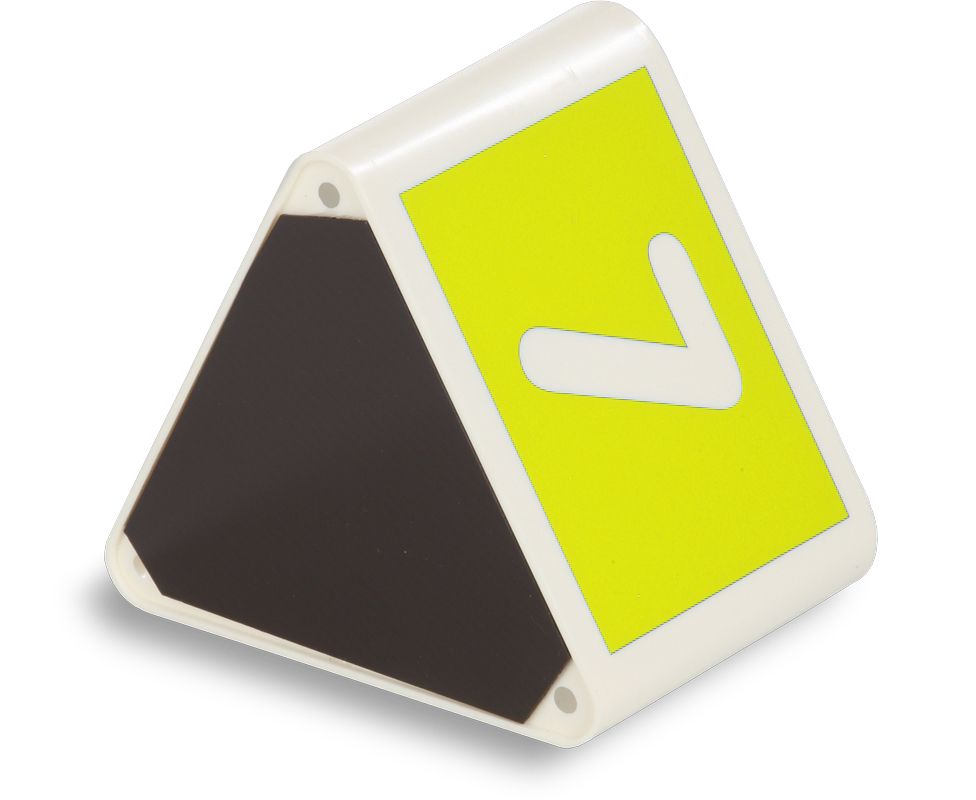 Produktbild Eichner Leitzahlträger Gelb Ziffern 26-50 mit Magnet