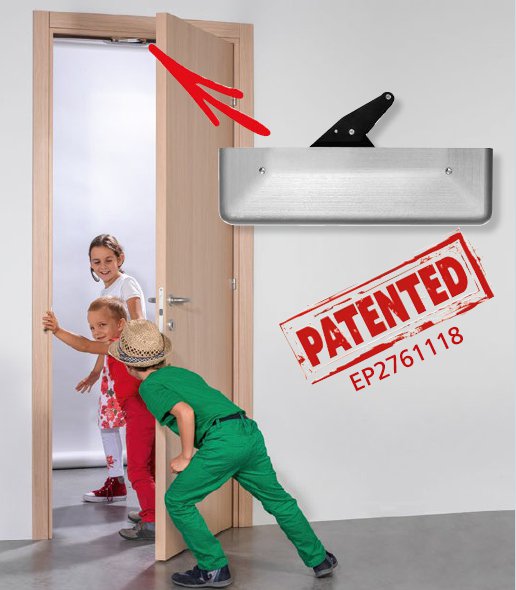 Produktbild Ellen Fingerschutzsystem Salvadita Fingerschutz Türsicherheit Patent bild 3