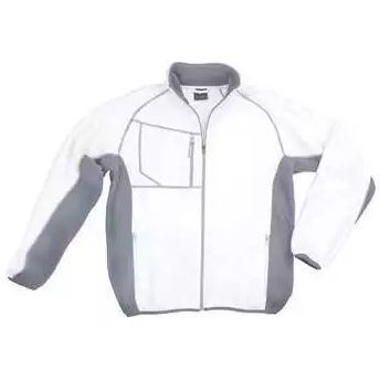 Produktbild Excess Fleecejacke Champ, Gr.L, weiß/grau