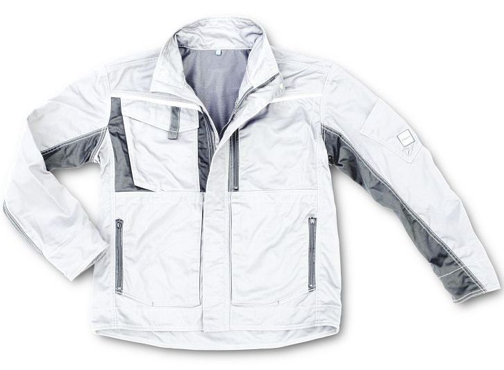 Produktbild Excess Arbeitsjacke Champ, Gr. 2XL, weiß/grau