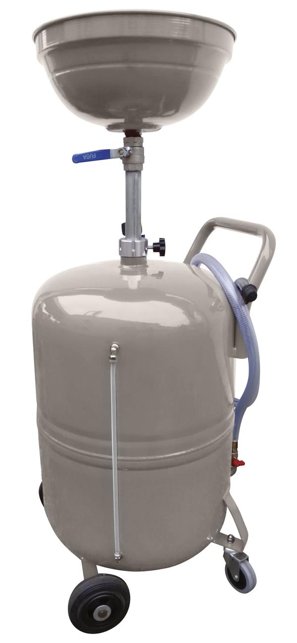 Produktbild CEMO Fahrbarer Altölsammler 80l mit Sammeltrichter