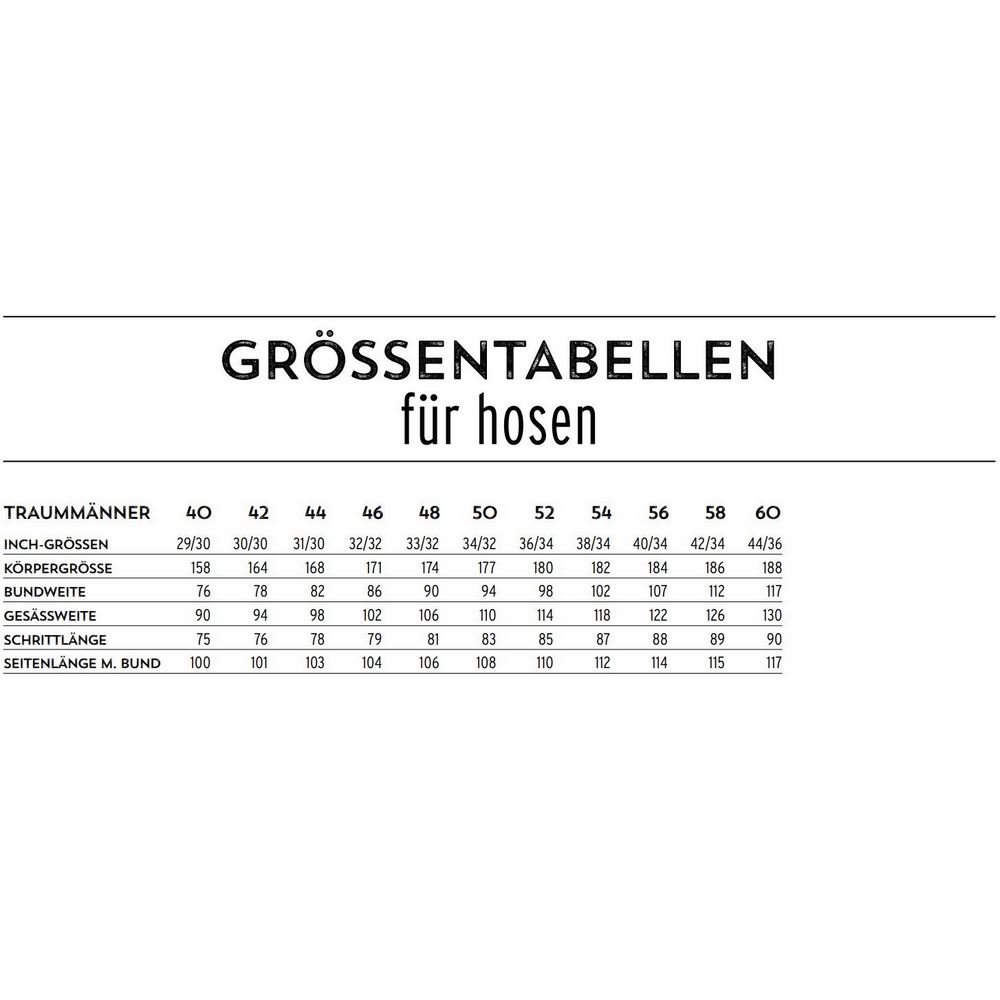 Produktbild fhb groessentabelle hosen 2 bild 3