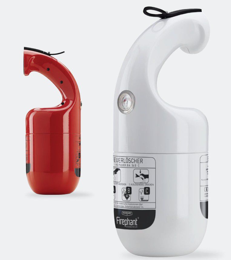 Produktbild Firephant Housegard Design Feuerlöscher Pulverfeuerlöscher 1 kg bild 4