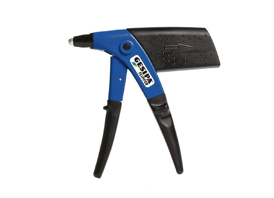 Produktbild Gesipa Flipper Box Set: Hand-Blindniet-Setzgerät + 3 PolyGrip-Blindniet-Abmessungen bild 2