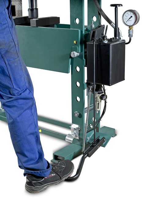 Produktbild Compac Werkstattpresse FP50 m. Fußpumpe, 50t bild 4