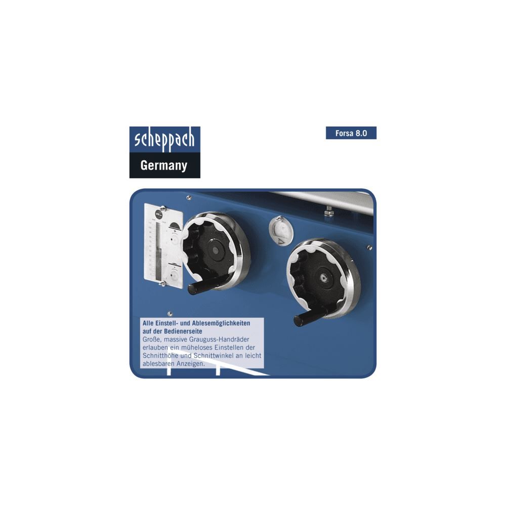 Produktbild SCHEPPACH Formatkreissäge Forsa 8.0 inkl. Vorritzer 400V 50Hz 4800W bild 6