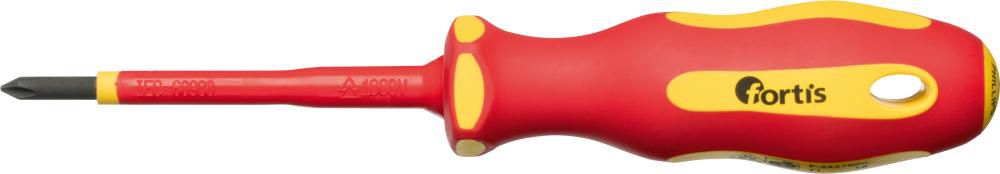 Produktbild Fortis  Schraubendreher VDE für Kreuzschlitz PH0x 60 mm