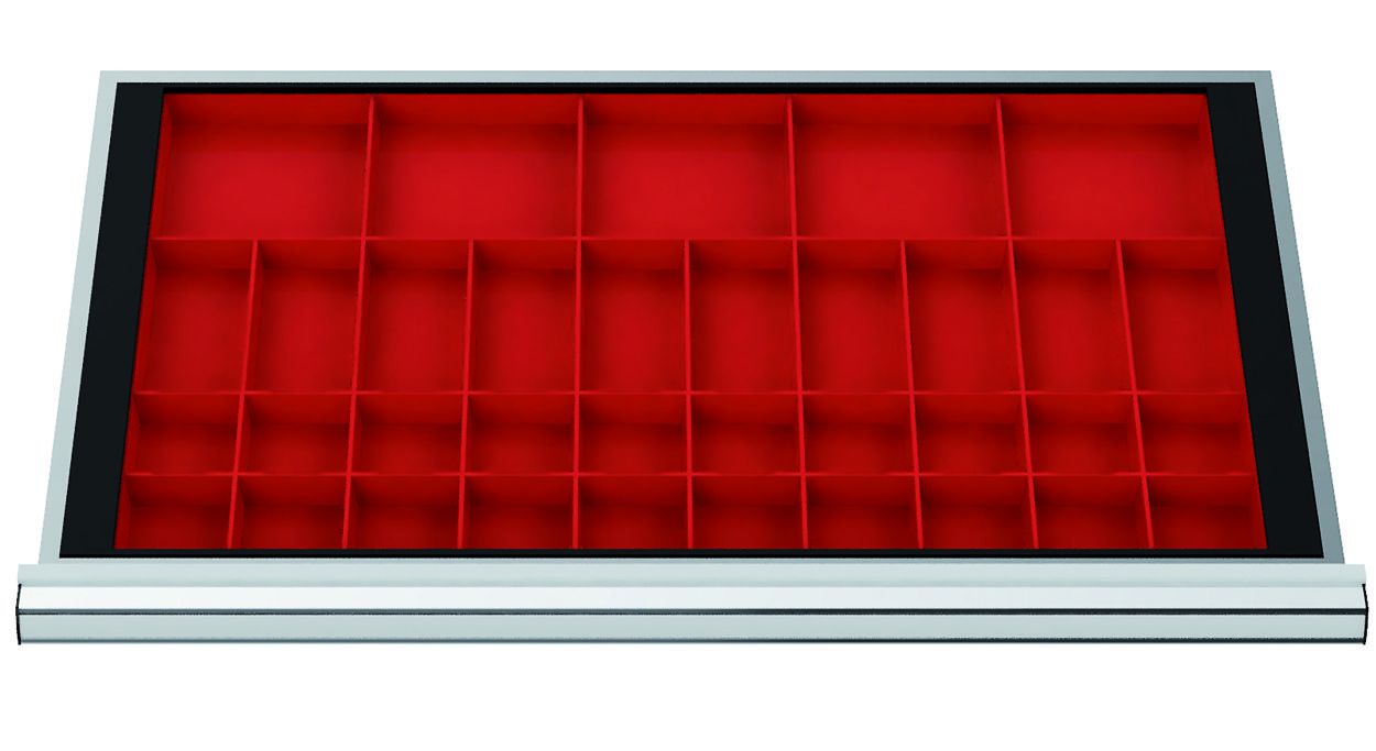 Produktbild Forum Kleinteilekästen FS9 50mm 35 Kästen für Schubladen