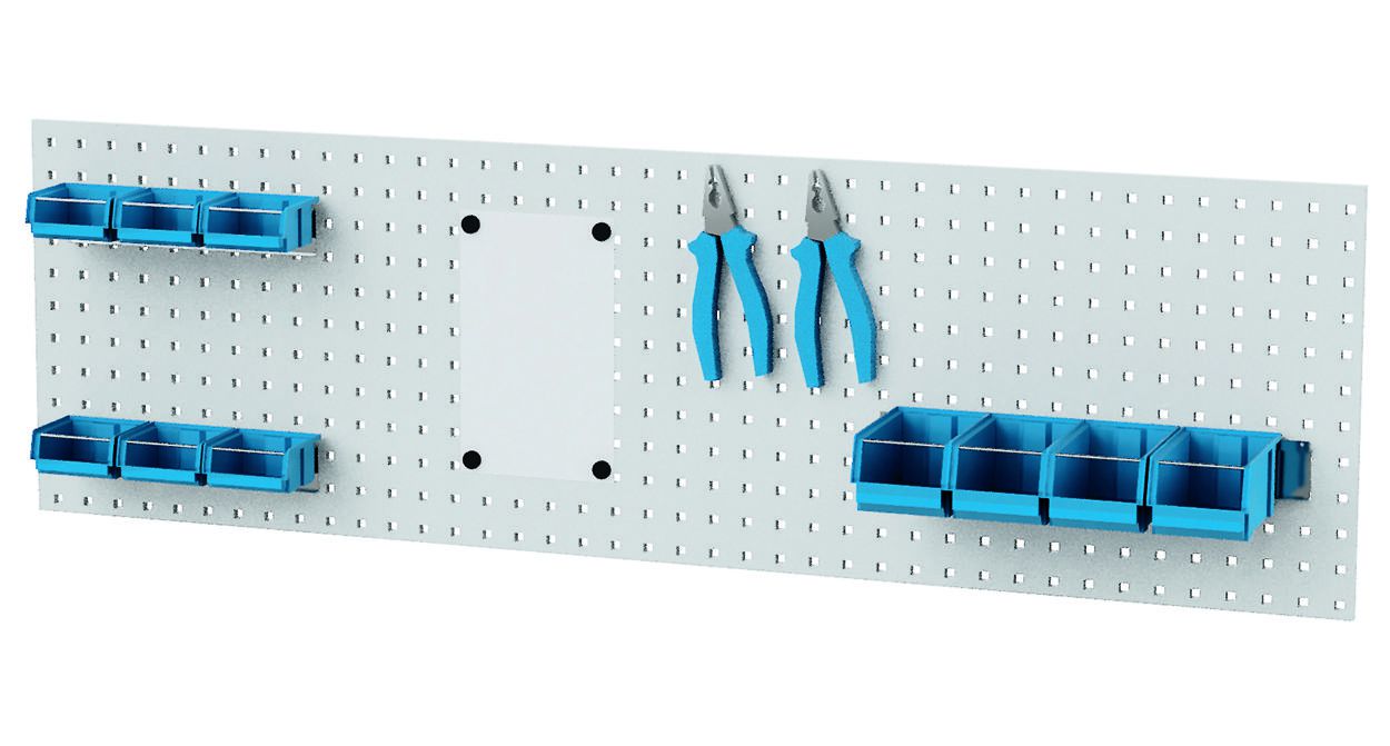 Produktbild FORUM Lochwandaufbau BxH 1500x450mm