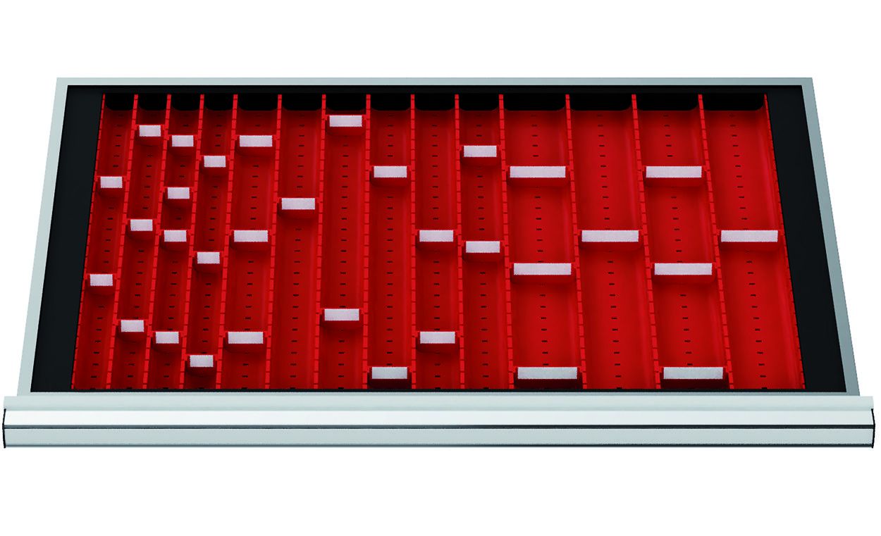 Produktbild Forum Muldenplatten FS9 für Blendenhöhe 50mm für Schubladen