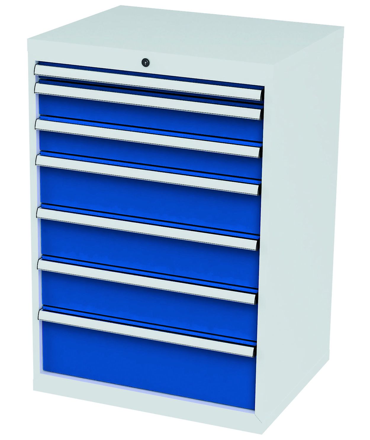 Produktbild Forum Schubladenschrank 7 Schubladen Höhe 1020 mm 1 Tonne Last