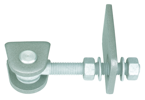 Produktbild Alberts Torband f.180° Öffnung,kurz Schrauben etc.fvz. Bolzen etc.VA z.Anschweißen M12