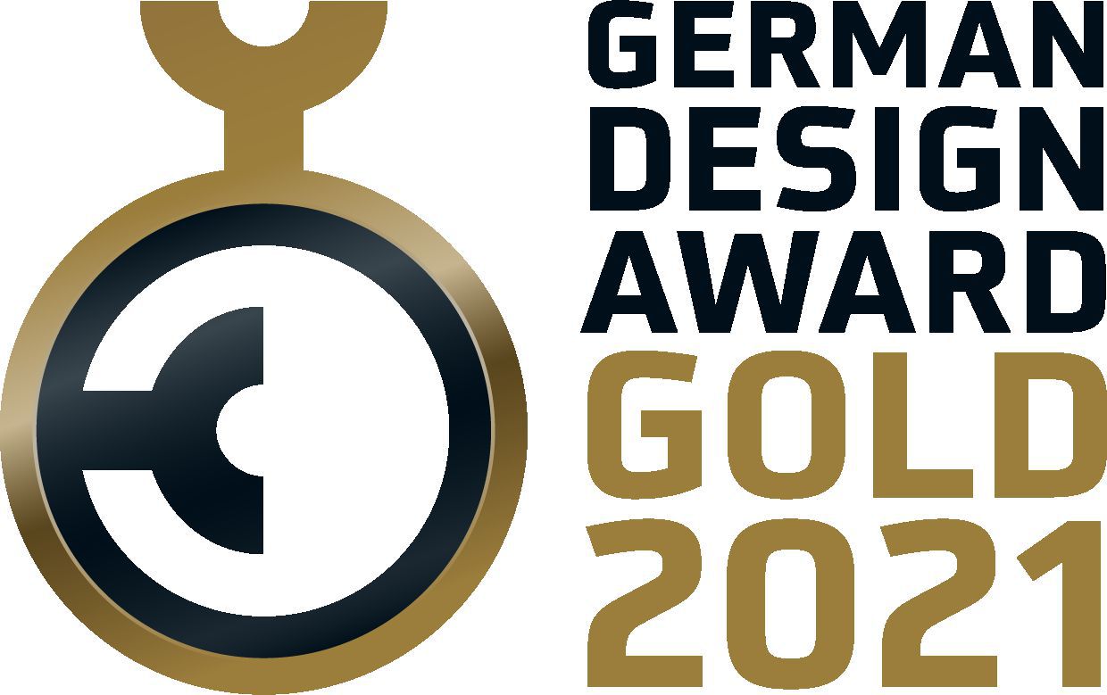 German Design Award Gold 2021 Logo