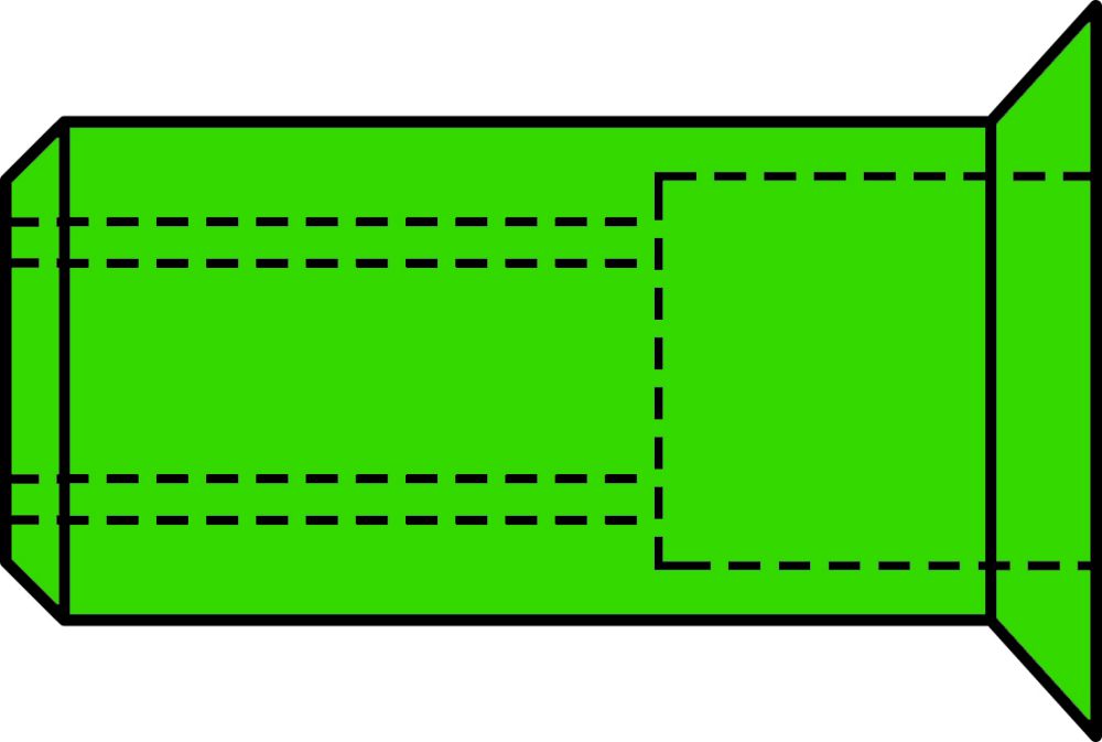 Produktbild GESIPA Blindnietmuttern A4-Edelstahl Senkkopf M 8 x 11 x 18,5, 100 St.