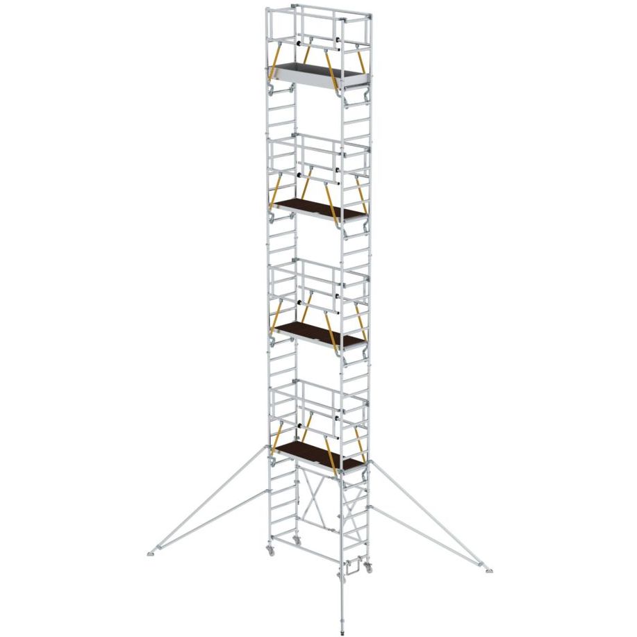 Produktbild Günzburger Klappgerüst SG 0,75 x 1,80 m mit Ausleger Höhe 9,08 m aus Aluminium