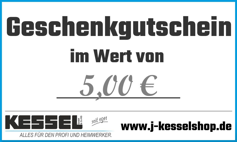 Produktbild Gutschein 5 Euro