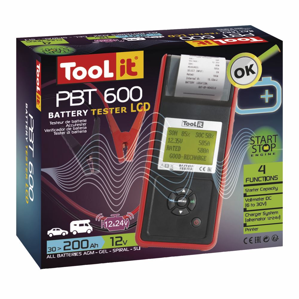 Produktbild Gys Batterietester PBT600 Start Stop bild 4