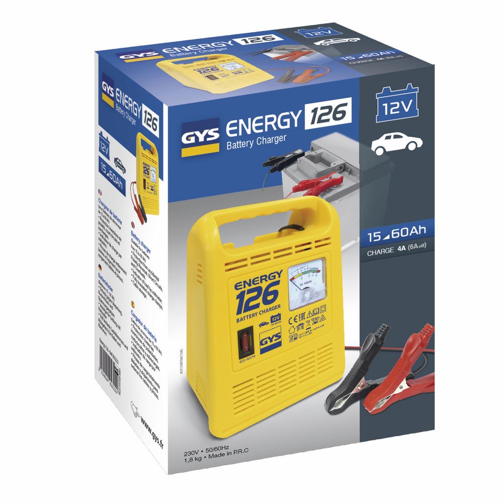 Produktbild Gys ENERGY 126 Ladegerät Batterieladegerät 12V bild 3