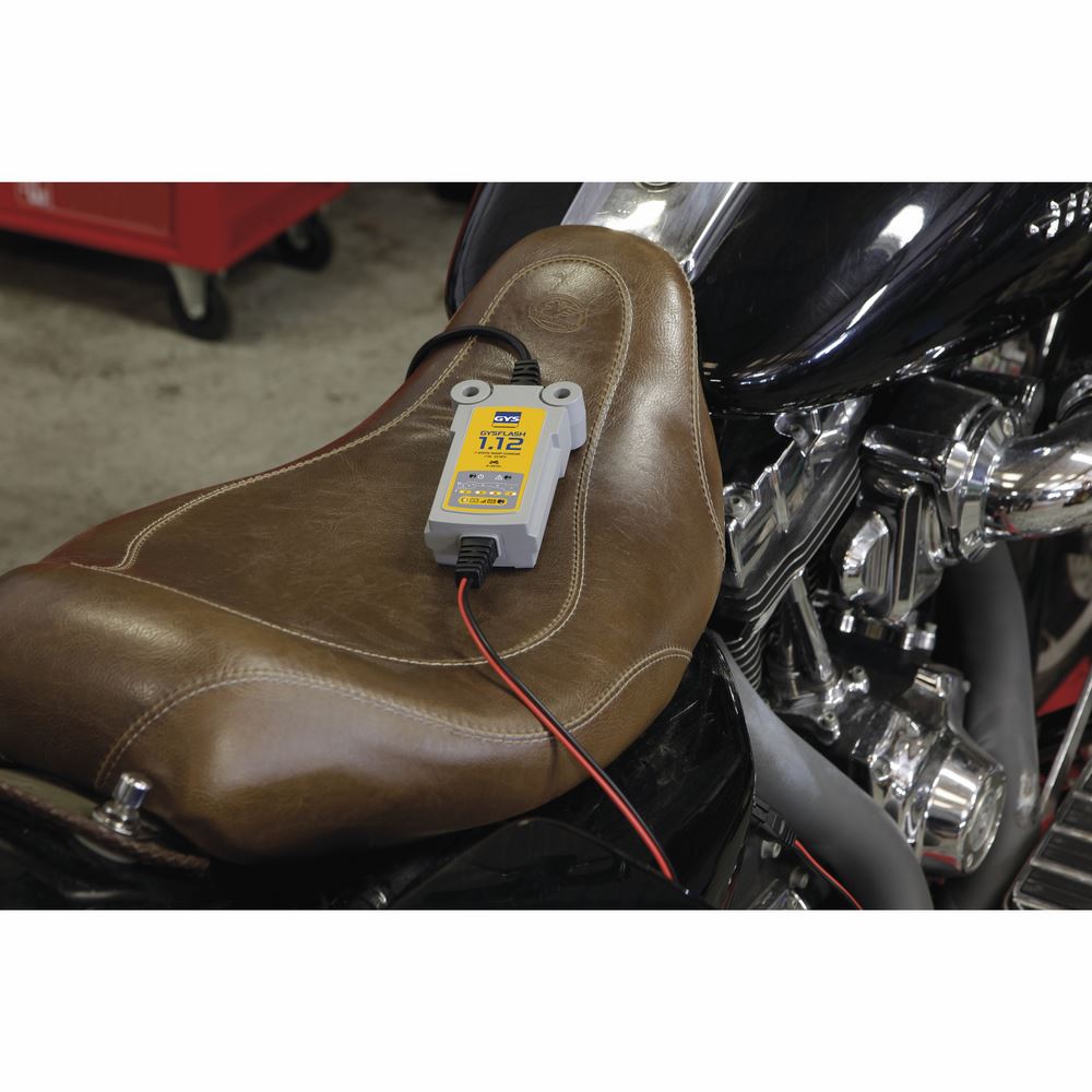 Produktbild Gys Ladegerät GYSFLASH 1.12 für Mottorrad Rasenmäher Kart Jet Ski bild 8