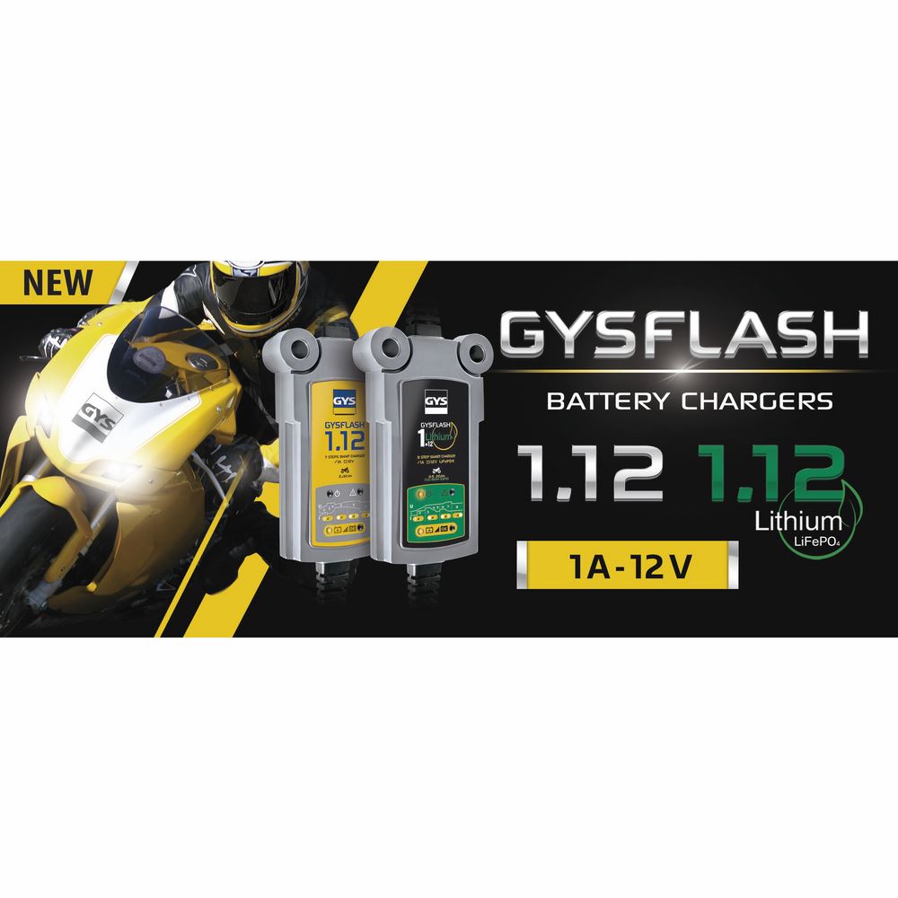 Produktbild Gys Ladegerät GYSFLASH 1.12 für Mottorrad Rasenmäher Kart Jet Ski bild 9