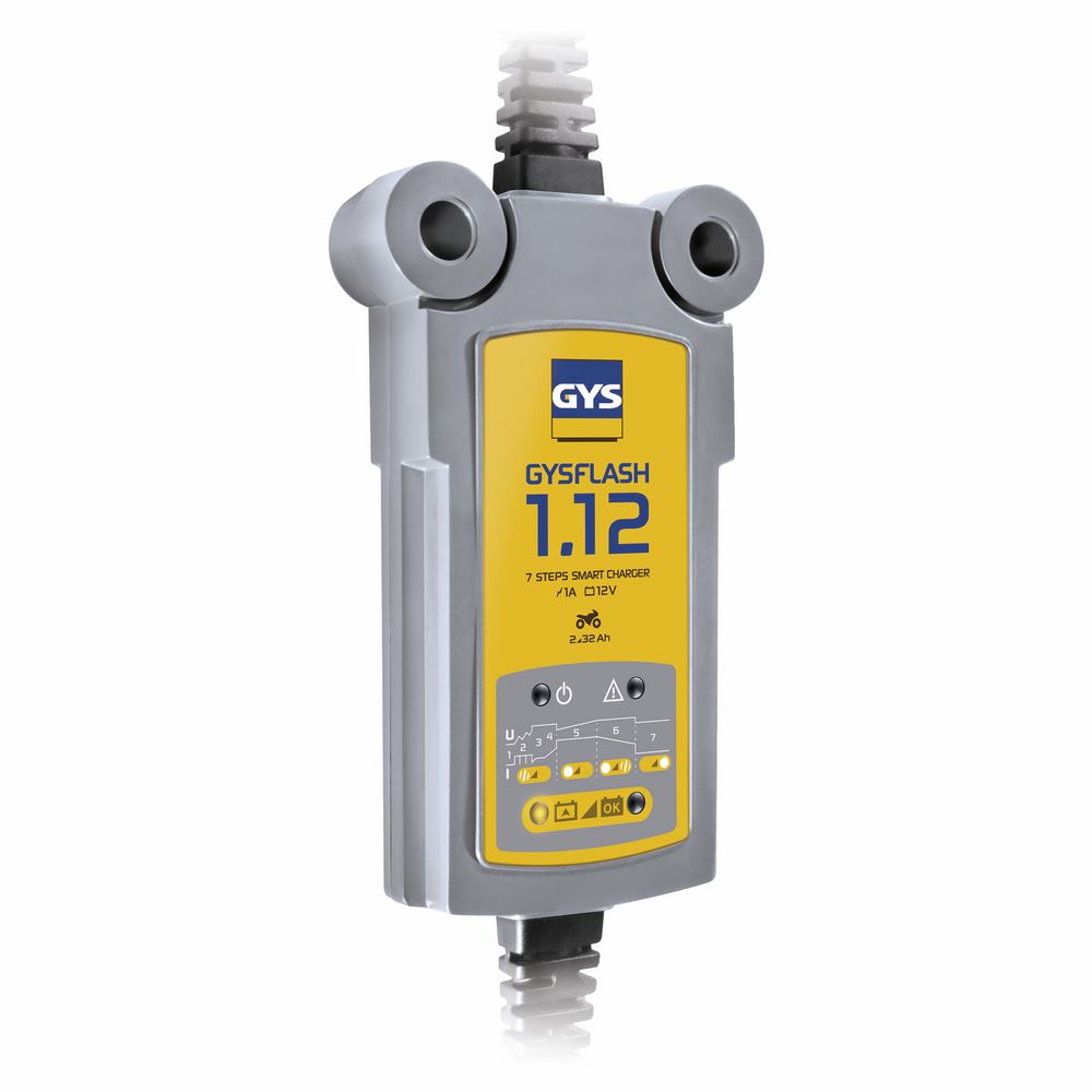 Produktbild Gys Ladegerät GYSFLASH 1.12 für Motorrad Rasenmäher Kart Jet Ski
