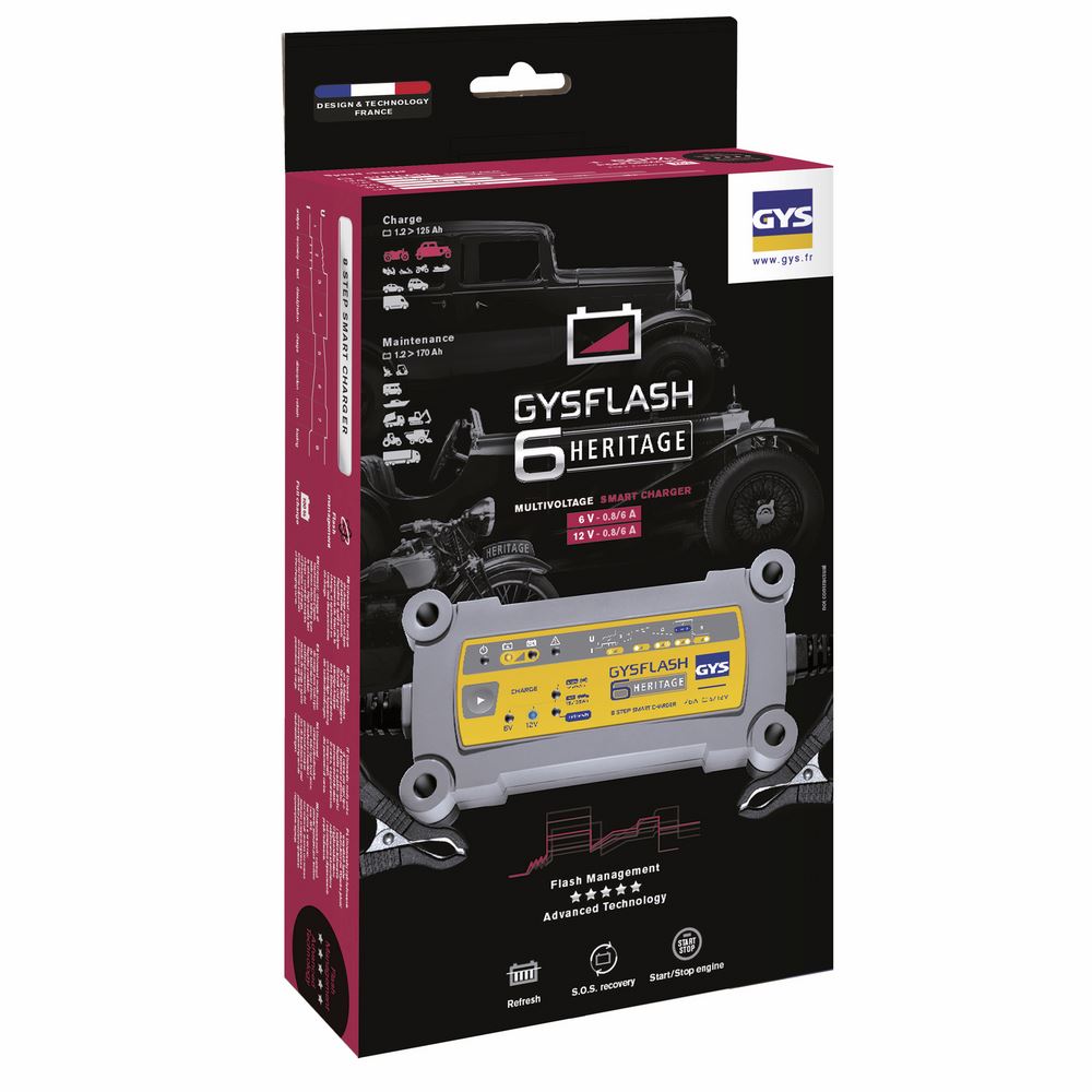 Produktbild Gys Ladegerät GYSFLASH 6 HERITAGE bild 4