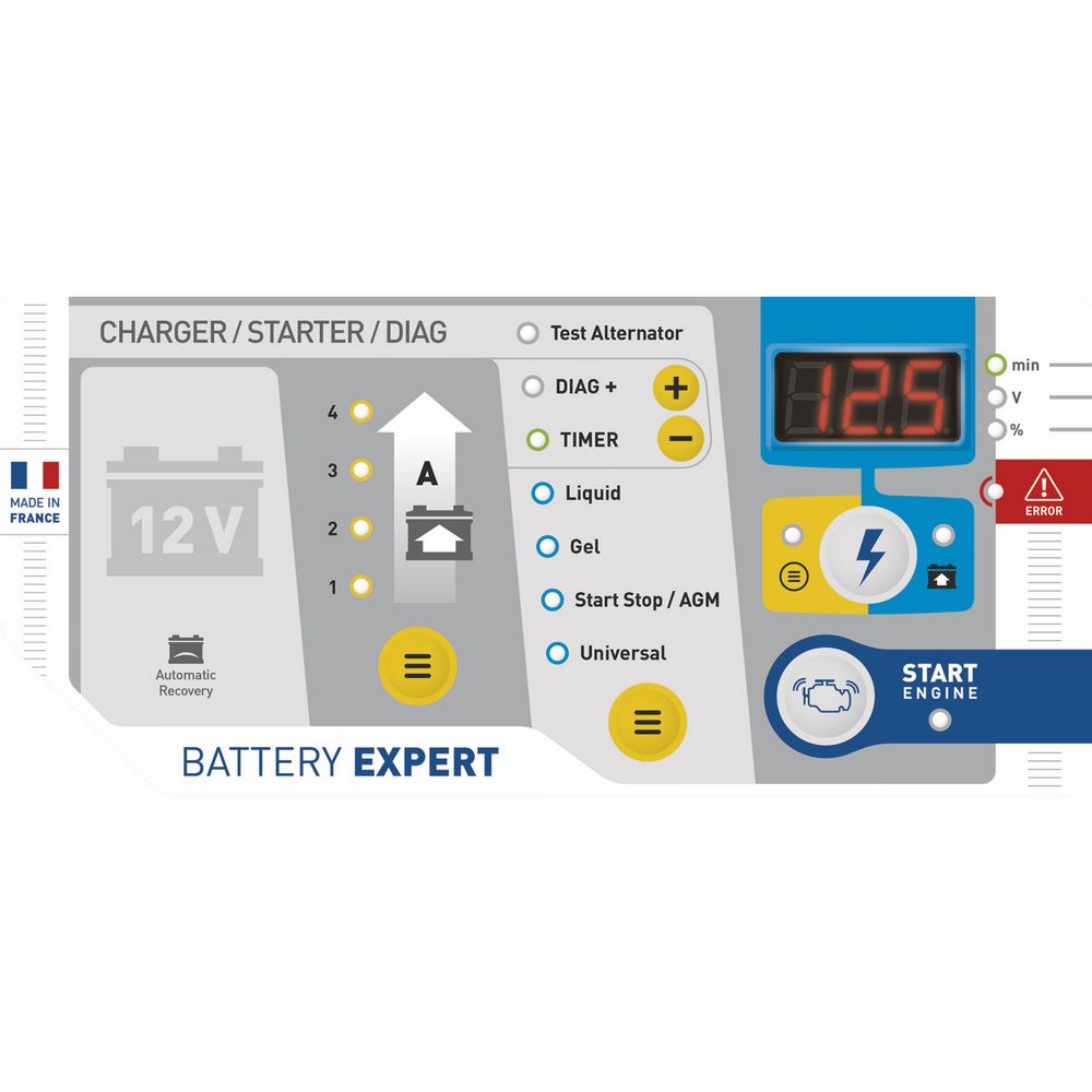 Produktbild Gys Starthilfe und Ladegerät DIAG-STARTIUM 60-12 bild 2